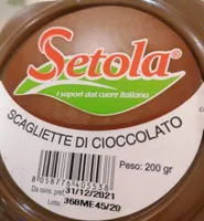 Scagliette di cioccolato