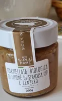 Marmellata biologica di limone e zenzero