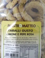 Taralli limone e pepe rosa