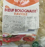Boeuf bolognaise raviole