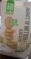 Frollini bio al limone