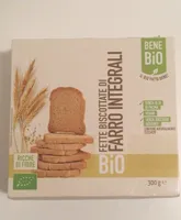 Fette Biscottate di Farro Integrali Bio