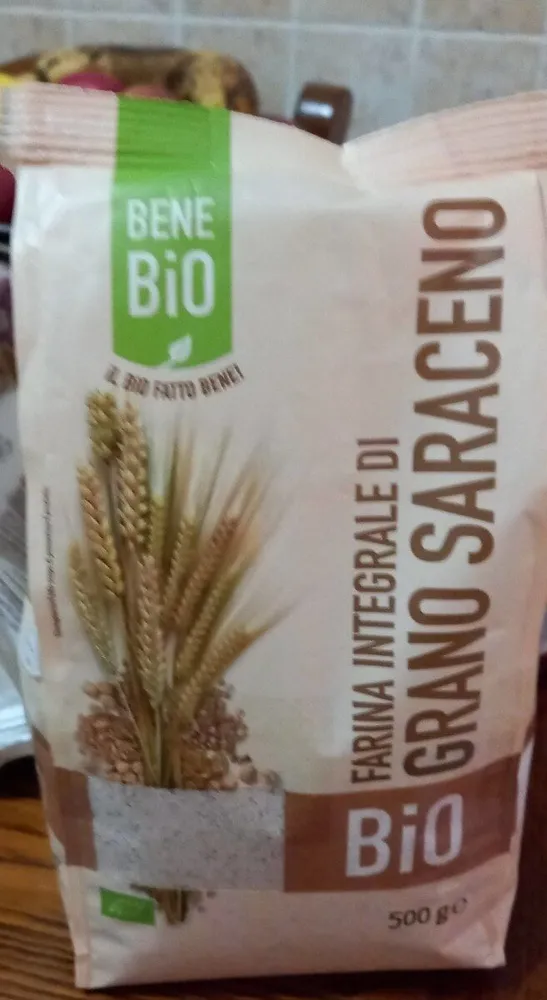 Farina integrale bio di grano saraceno