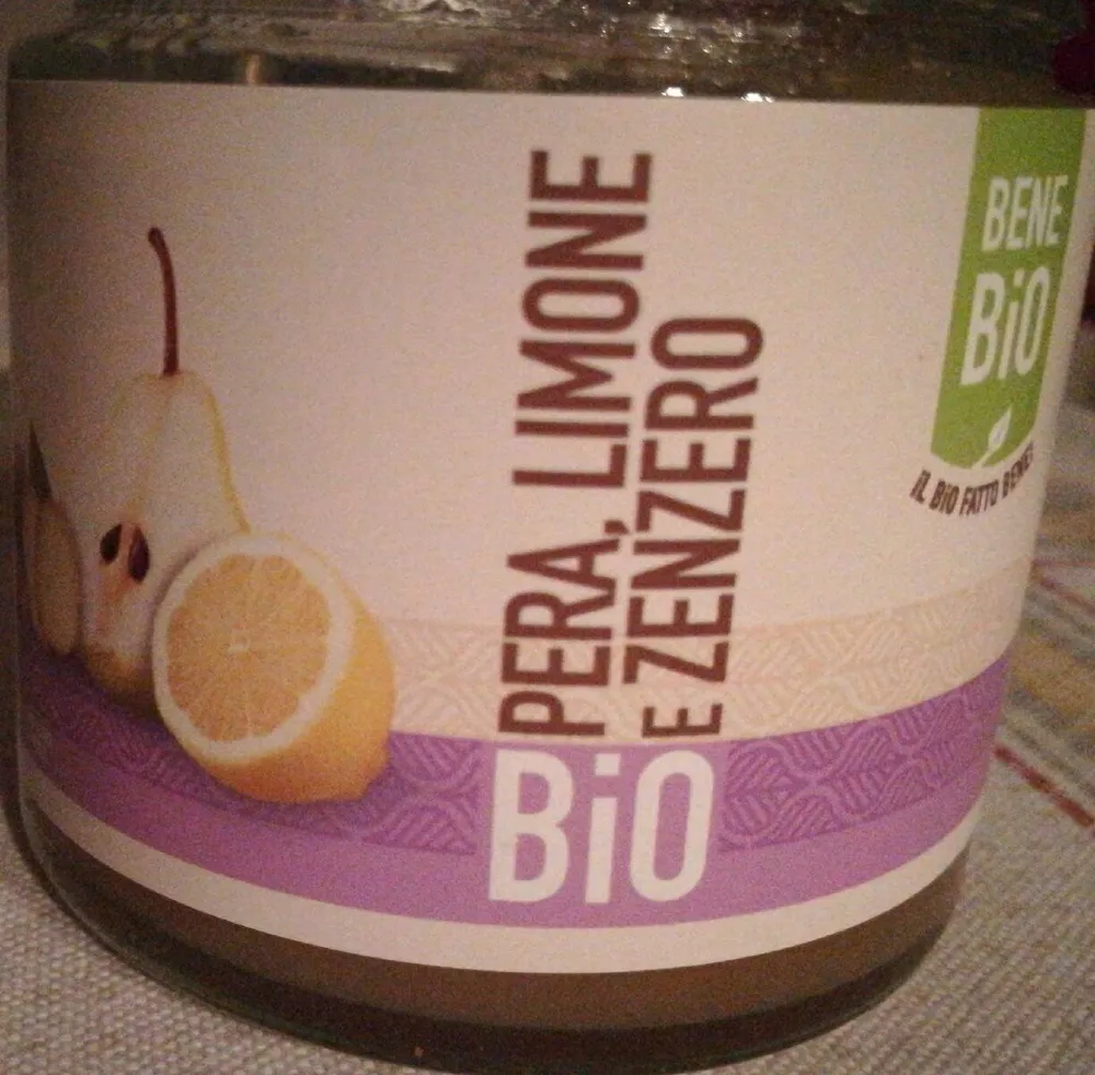 Pera, limone e zenzero
