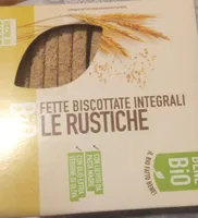 Fette biscottate integrali le rustiche