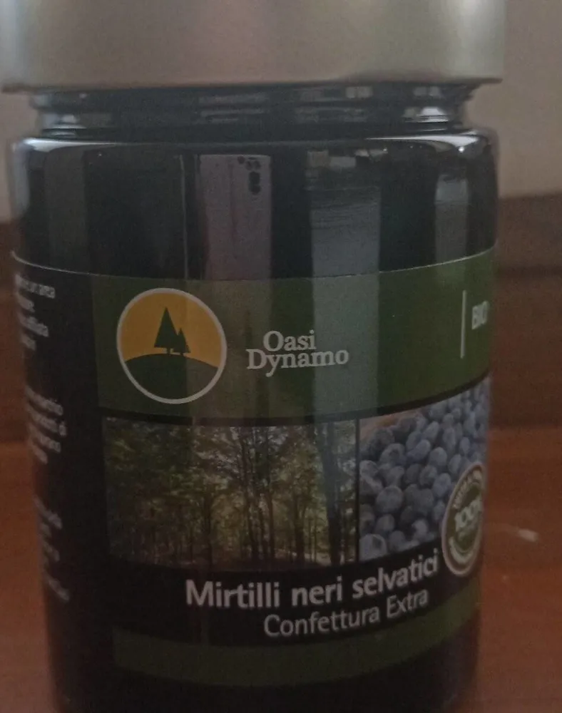 Mirtilli neri selvatici confettura extra