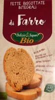 Fette biscottate integrali di farro