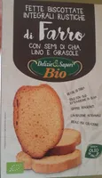 Fette biscottate integrali rustiche