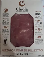 Medaglioni di filetto di suino
