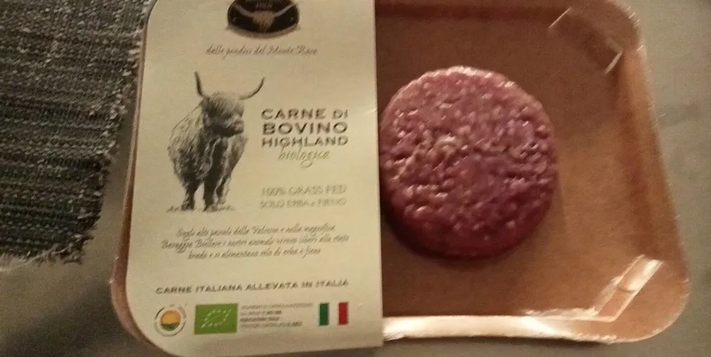 Hamburger bovino