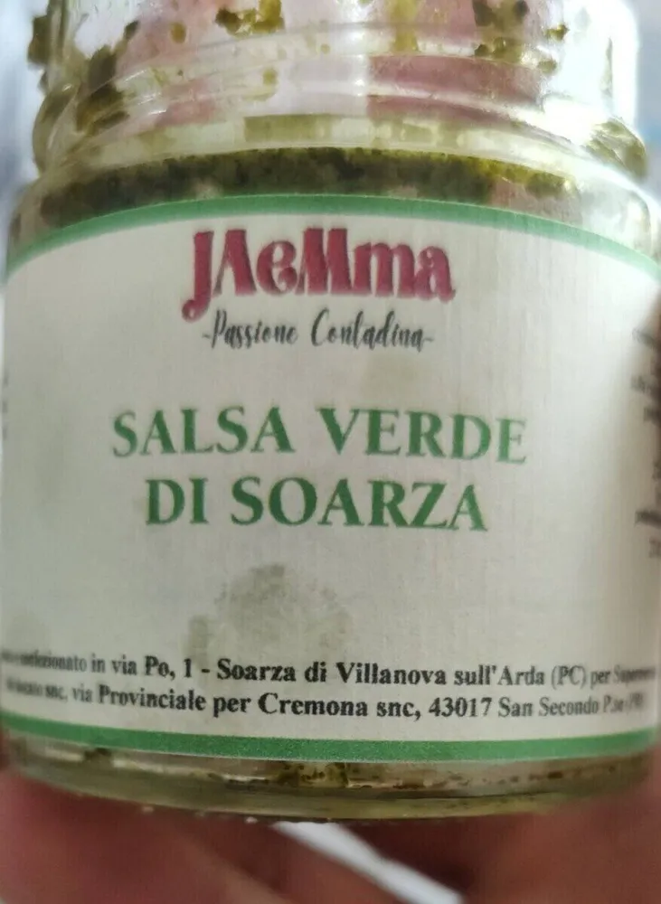 Salsa verde di soarza