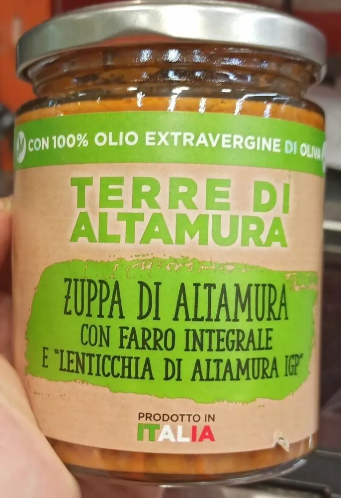 zuppa di Altamura con farro integrale