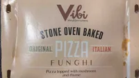 Stone oveen baked pizza