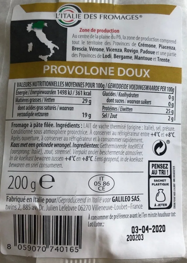 Provolone Doux  200g