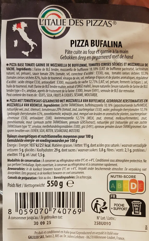 Pizza Bufalina