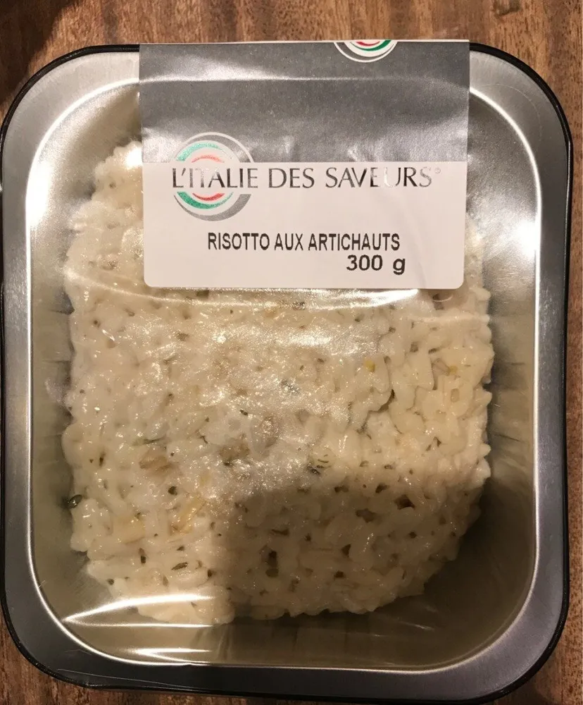 Risotto aux artichauts
