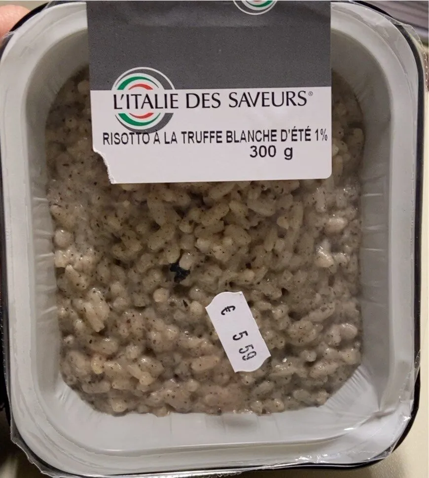 Risotto à la truffe blanche d’été