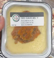 Polenta a la cuillere a la bolognaise