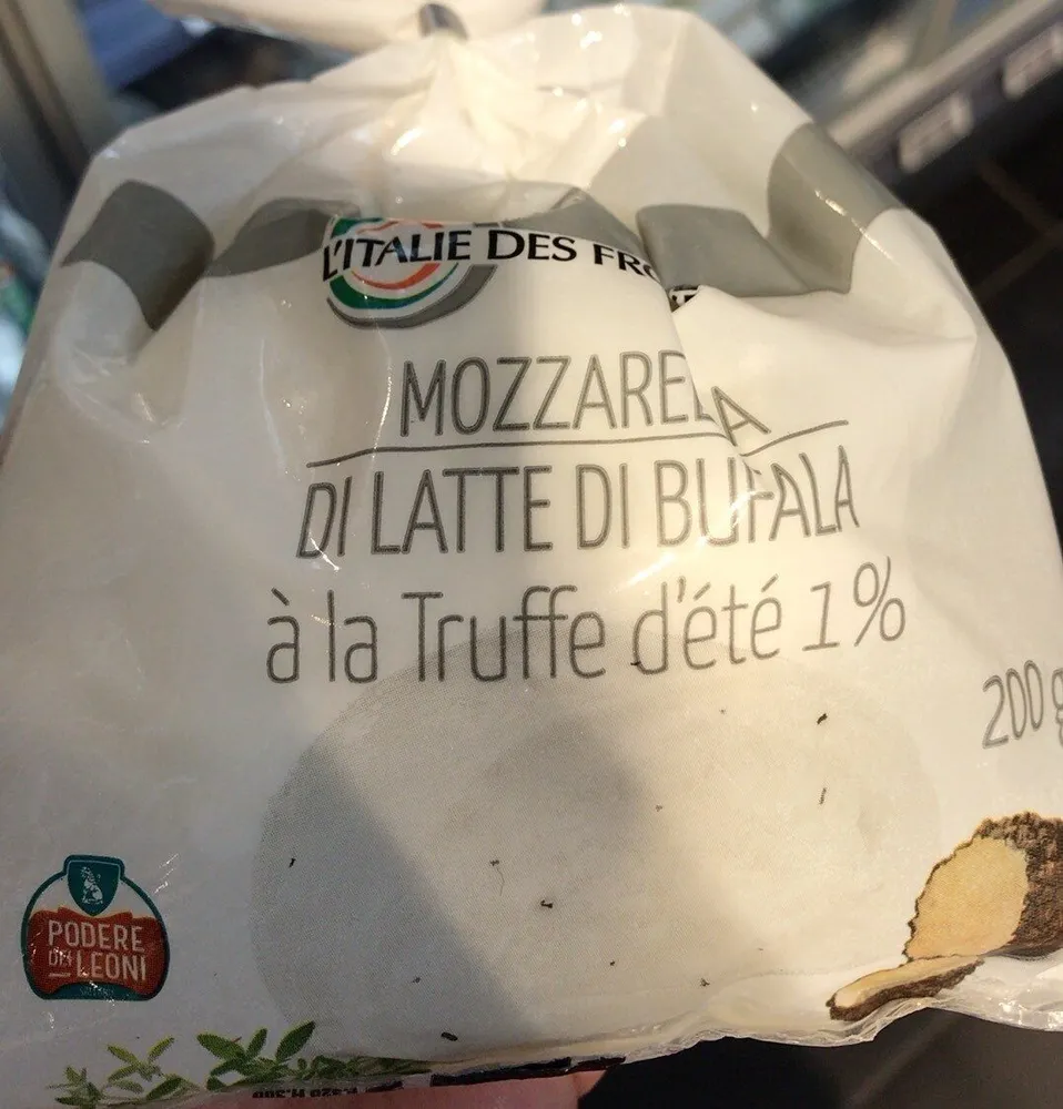 Mozzarella à la truffe d'été 1%