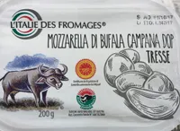 Mozzarella di buffala campana dop Tresse