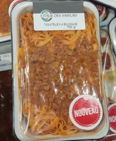 Tagliatelles à la bolognaise