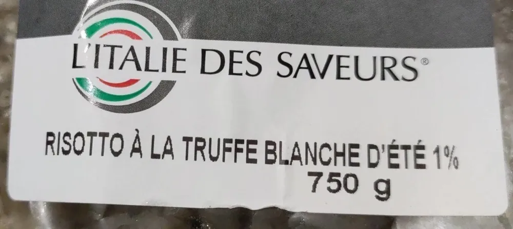 Risotto à la truffe blanche d'été