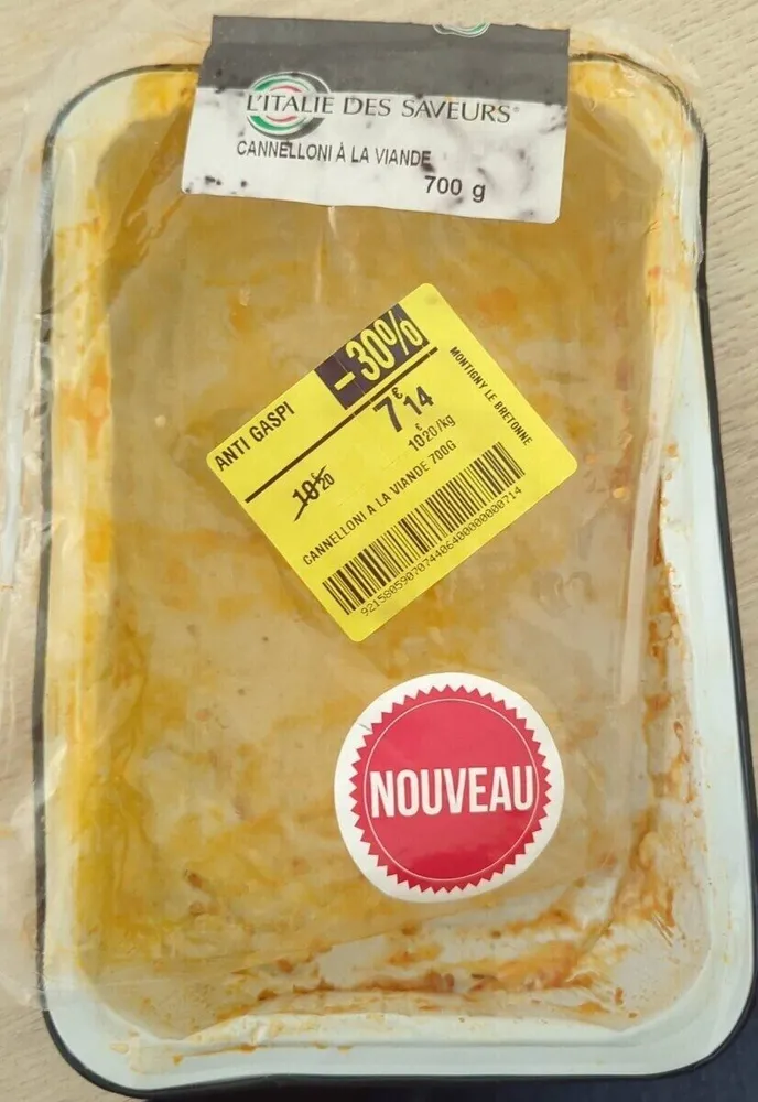 Cannelloni à la viande