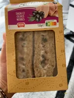 Sandwich thon olives noires