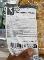 Focaccia aux olives