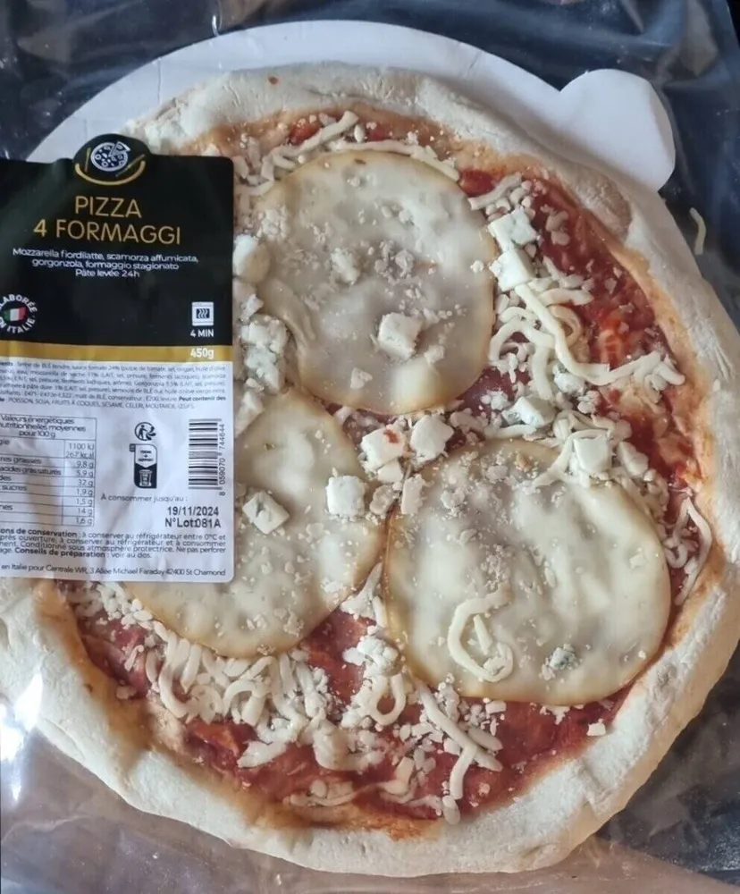 Pizza 4 fromages