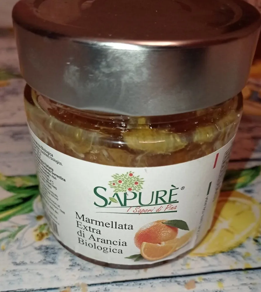 Marmellata extra di arancia biologica