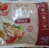 Kebab grillé poulet et dinde