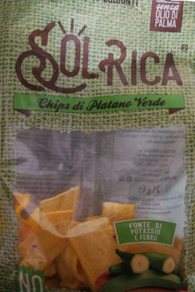 Chips di Platano Verde
