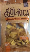 Chips di platano maturo