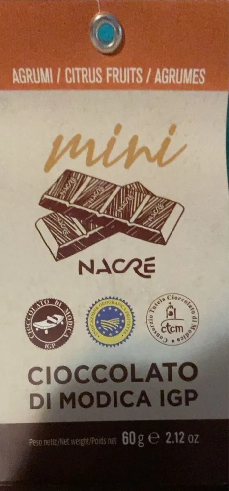 Cioccolato di modica igp