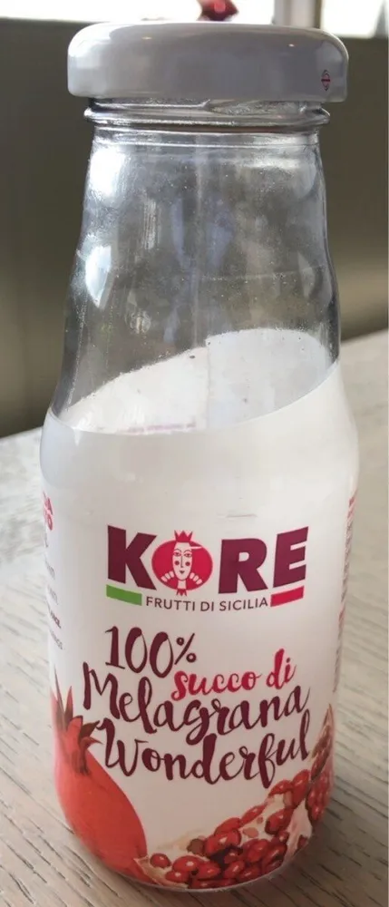 100% succo di melagrana wonderful