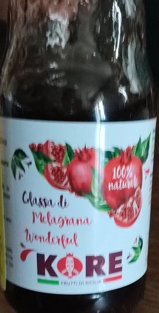 Glassa di melagrana
