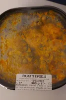 Polpette e piselli