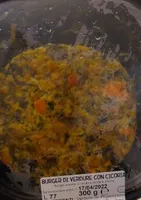 Burger di verdure con cicoria