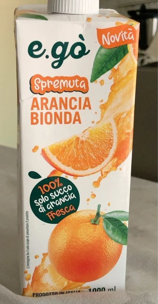 Spremuta arancia bionda