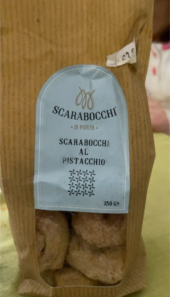 Scarabocchi al pistacchio