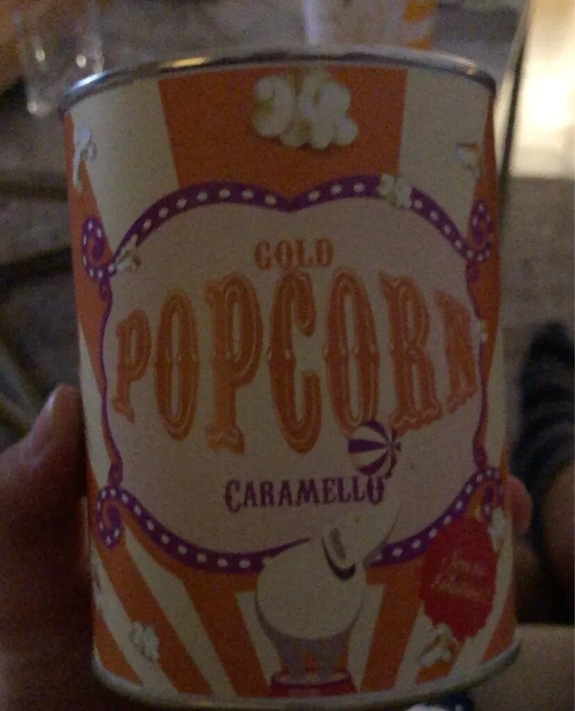Gold popcorn
