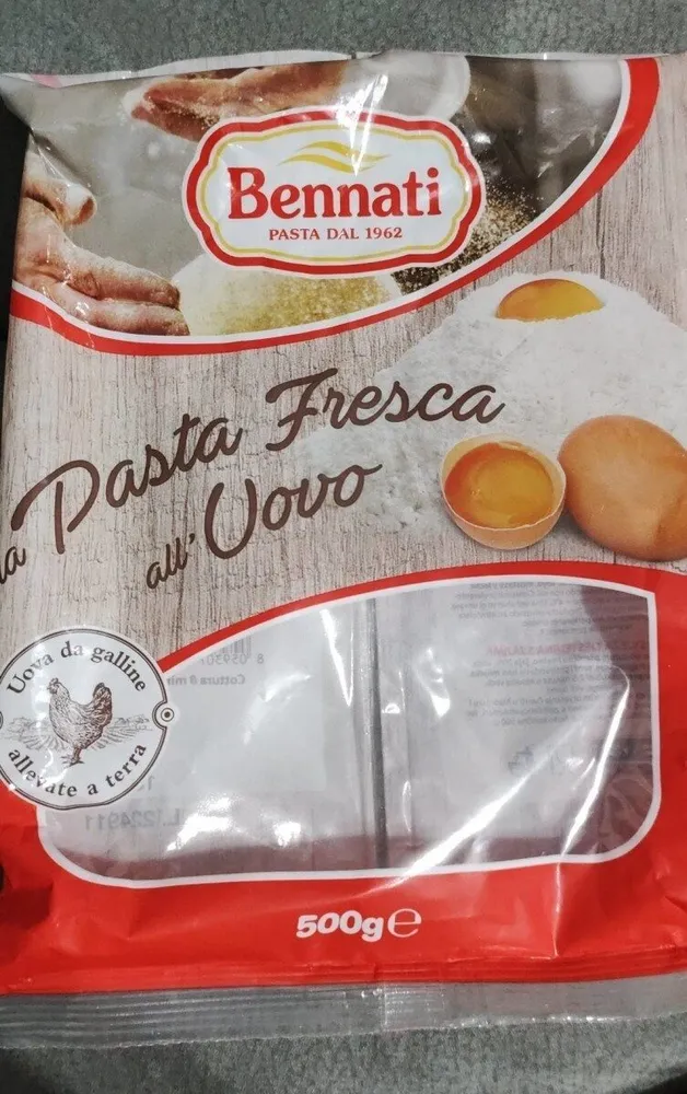 La pasta fresca all'uovo