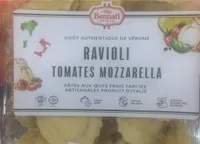 Ravioli tomates mozzarella