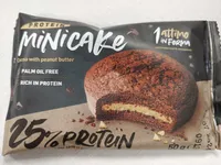 Mini Cake proteica con crema al burro di arachidi
