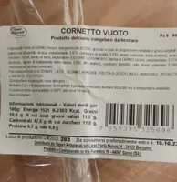 Cornetto vuoto