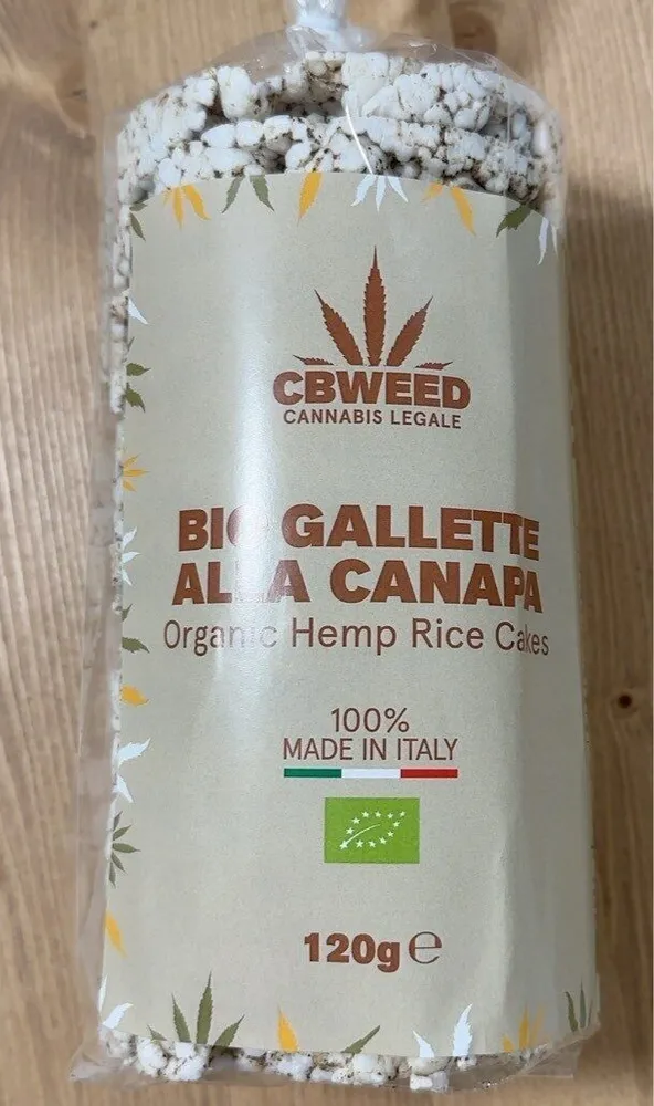Gallettes de riz au Chanvre