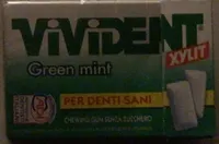 Vivident Xylit Green Mint S / Z Astuccio