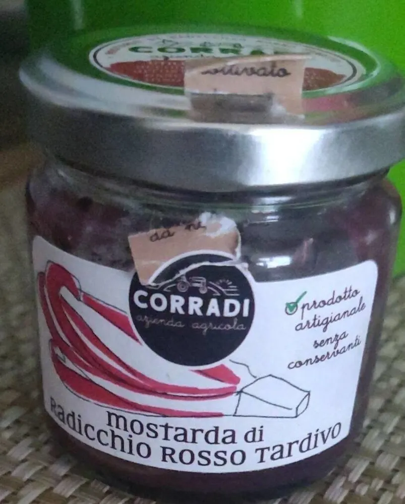 Mostarda di radicchio rosso