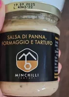 Salsa di panna, formaggio e tartufo